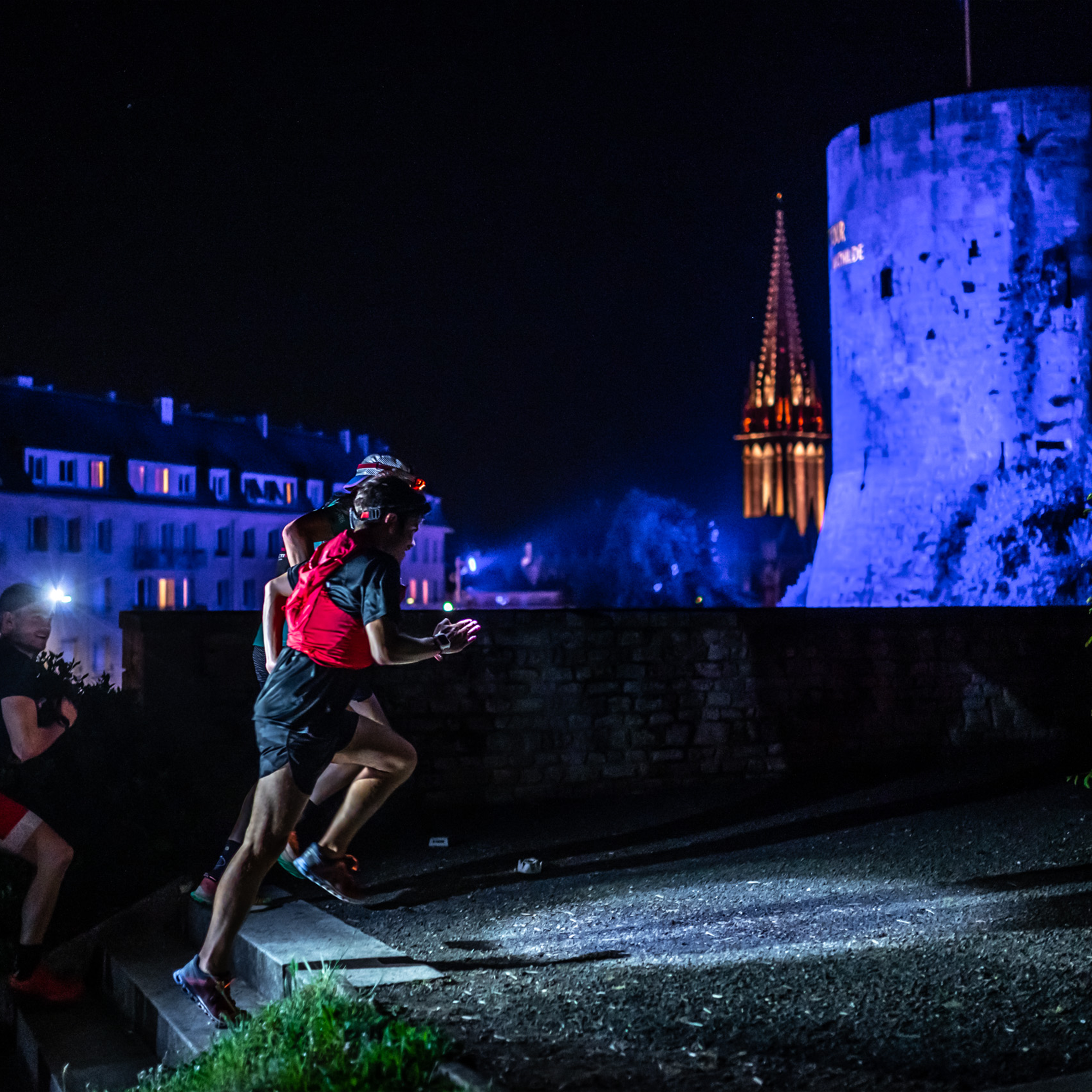 CCB-chateau-trail Chateau Caen trail nocturne urbain Calvados Caençabouge