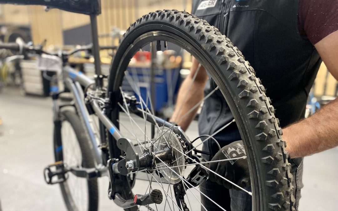 Cours de réparation de vélo avec Décathlon – Samedi de 10h à 17h