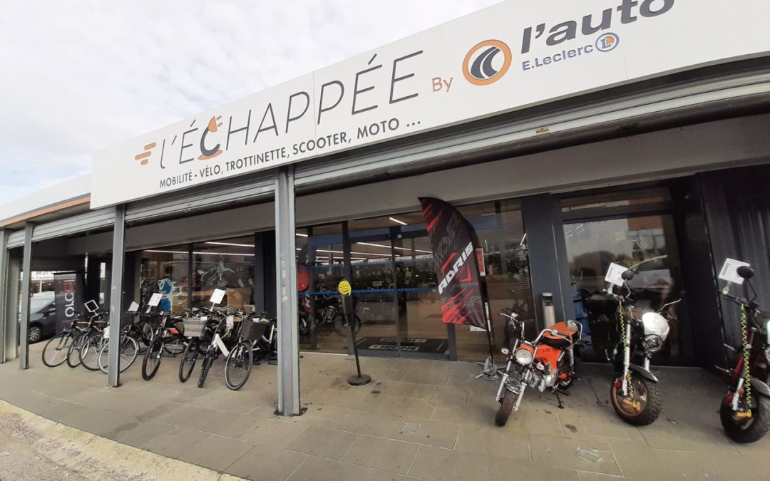 Présentation de véhicules et tirage au sort avec l&rsquo;Echappée E.Leclerc