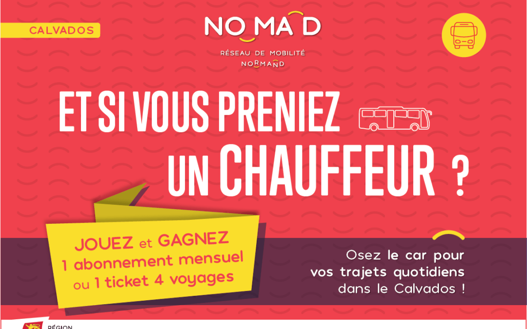 Présentation des transports Nomad – Samedi de 9h00 à 18h00