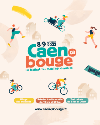 Caen ça bouge 8 et 9 octobre 2022 festival des mobilités durables Normandie