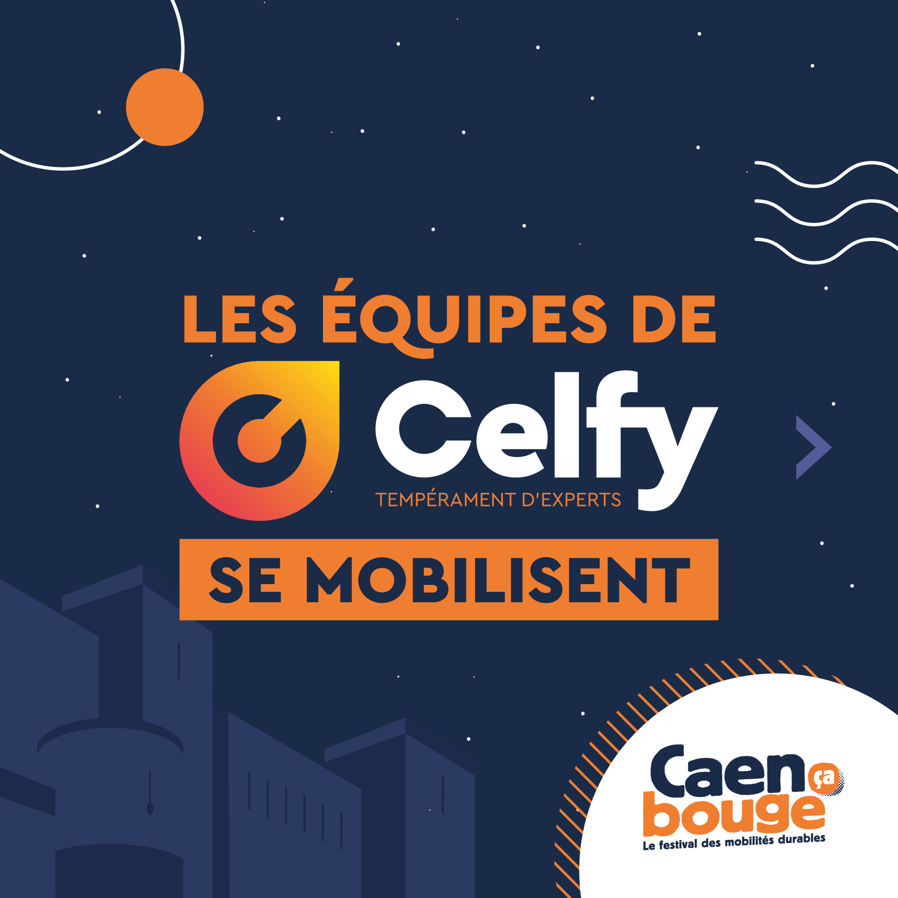 Celfy partenaire de Caen ça bouge