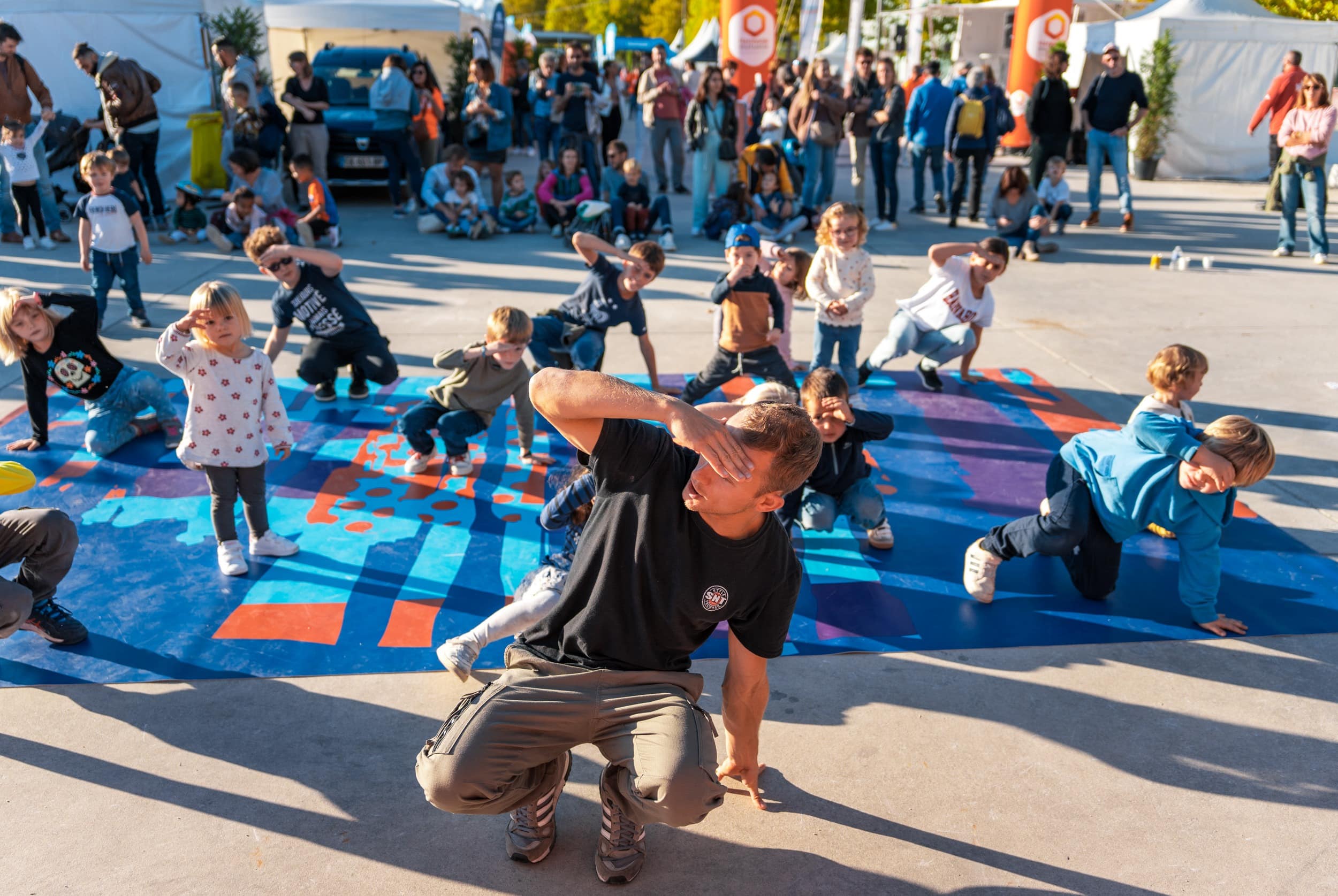 animations village des mobilités Caen ca bouge