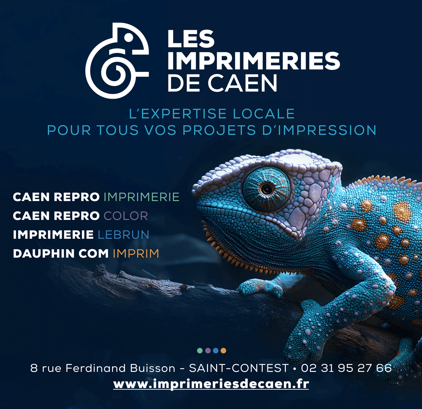 Les Imprimeries de Caen partenaire de Caen ça bouge