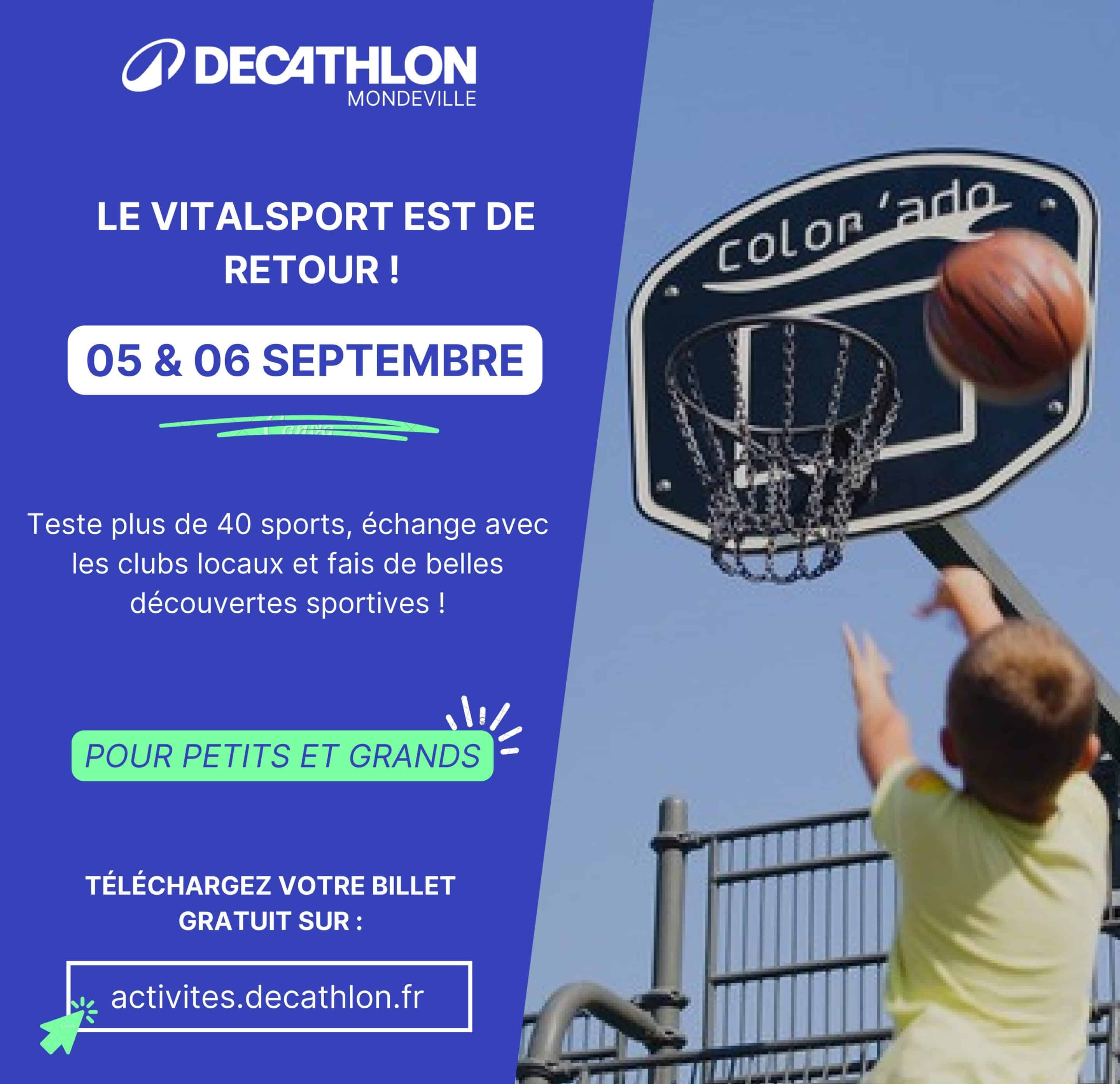 Decathlon partenaire de Caen ça bouge