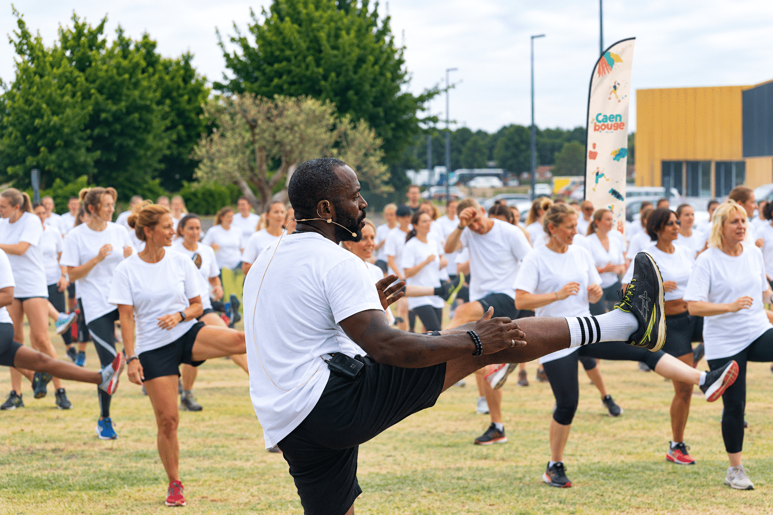 Animation marche nordique circuit training Club Sport Santé Caen ça bouge